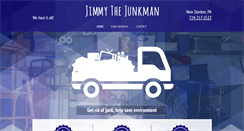 Desktop Screenshot of jimmythejunkman.com